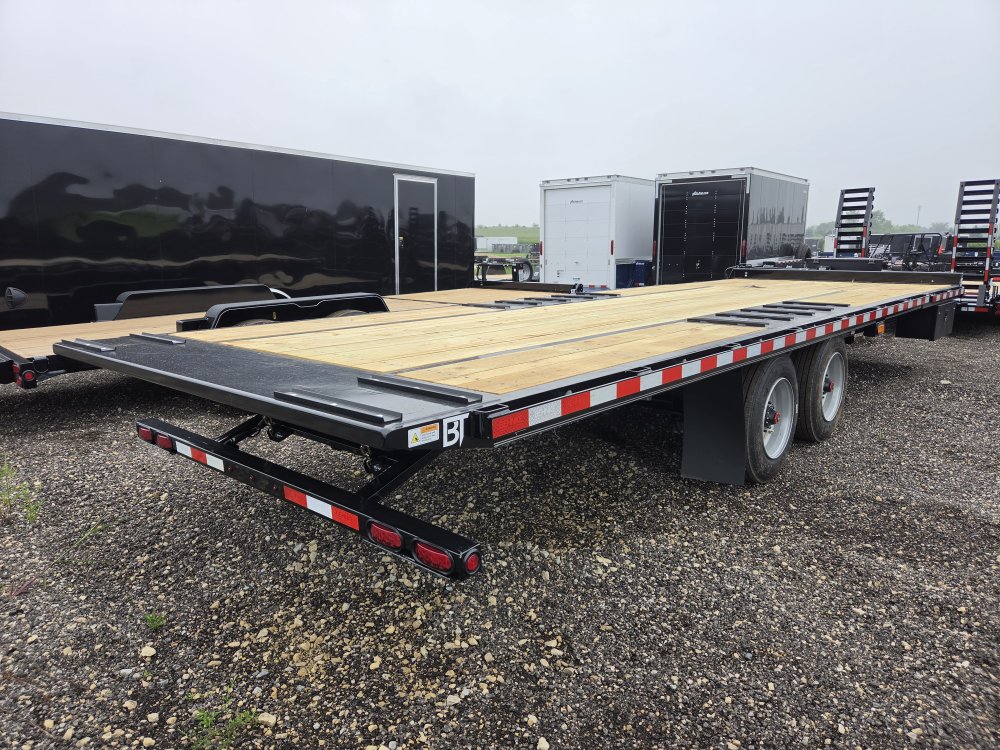 8.5'x24' Behnke Trailers Equipment/Tilt GDFB8X24TPT-20E