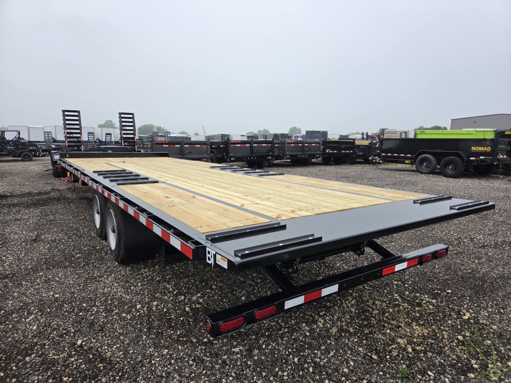 8.5'x24' Behnke Trailers Equipment/Tilt GDFB8X24TPT-20E