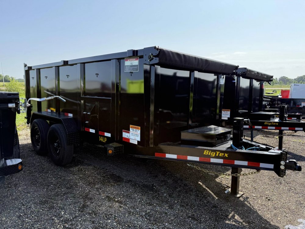 7'x14' Big Tex Trailers Dump 4'