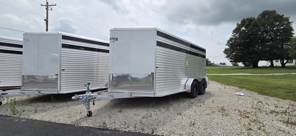 7'x16' Frontier Trailers Horse