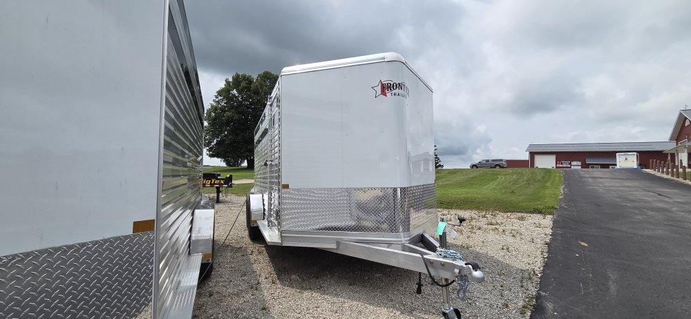 7'x16' Frontier Trailers Horse