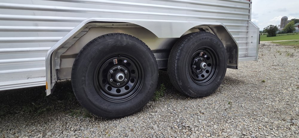 7'x16' Frontier Trailers Horse