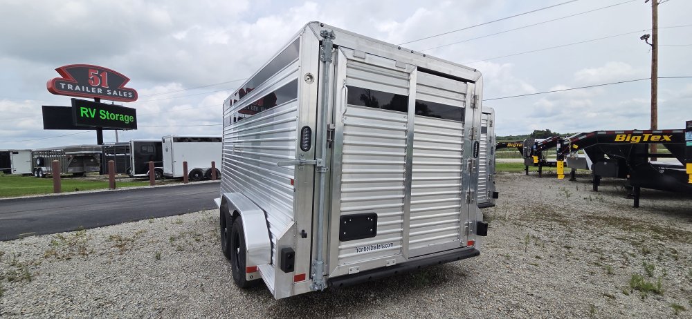 7'x16' Frontier Trailers Horse