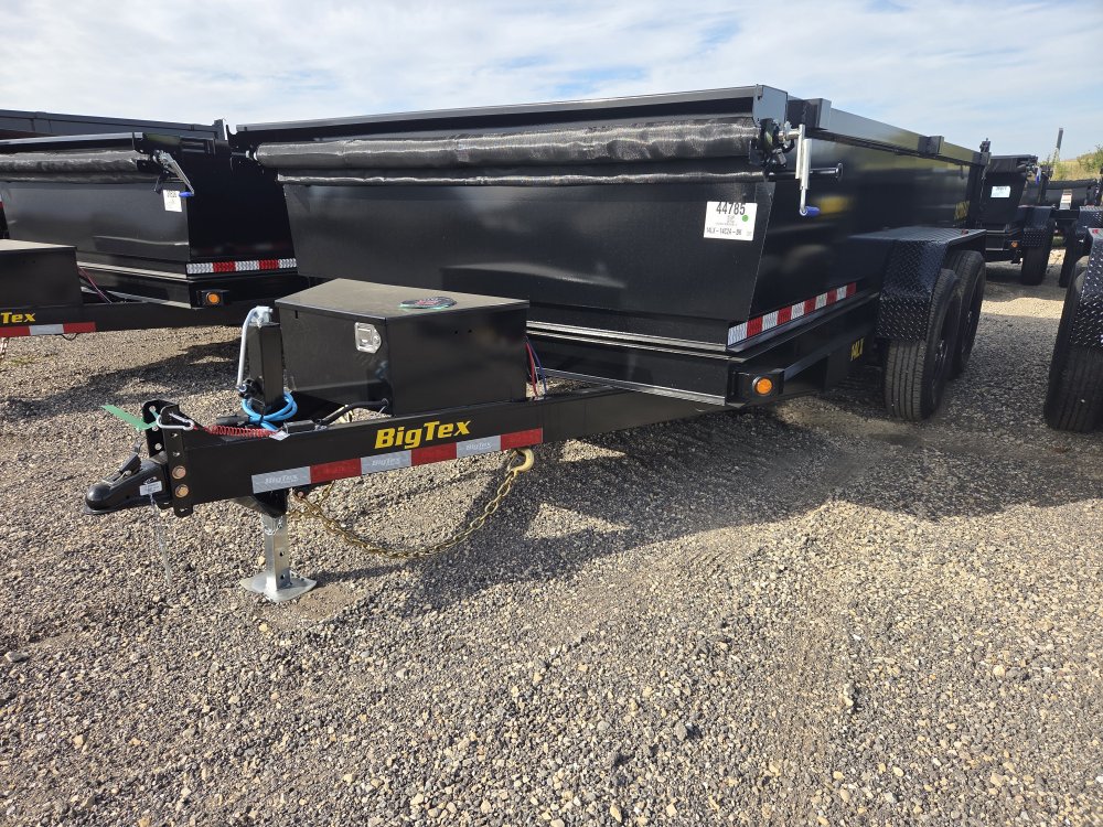 7'x14' Big Tex Trailers Dump 14LX-14C2A 2'