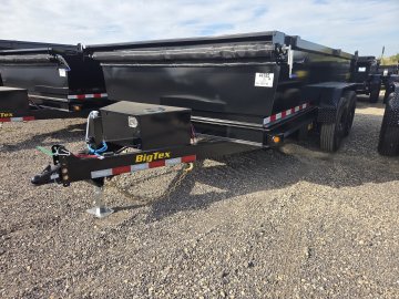 7'x14' Big Tex Trailers Dump 14LX-14C2A 2'