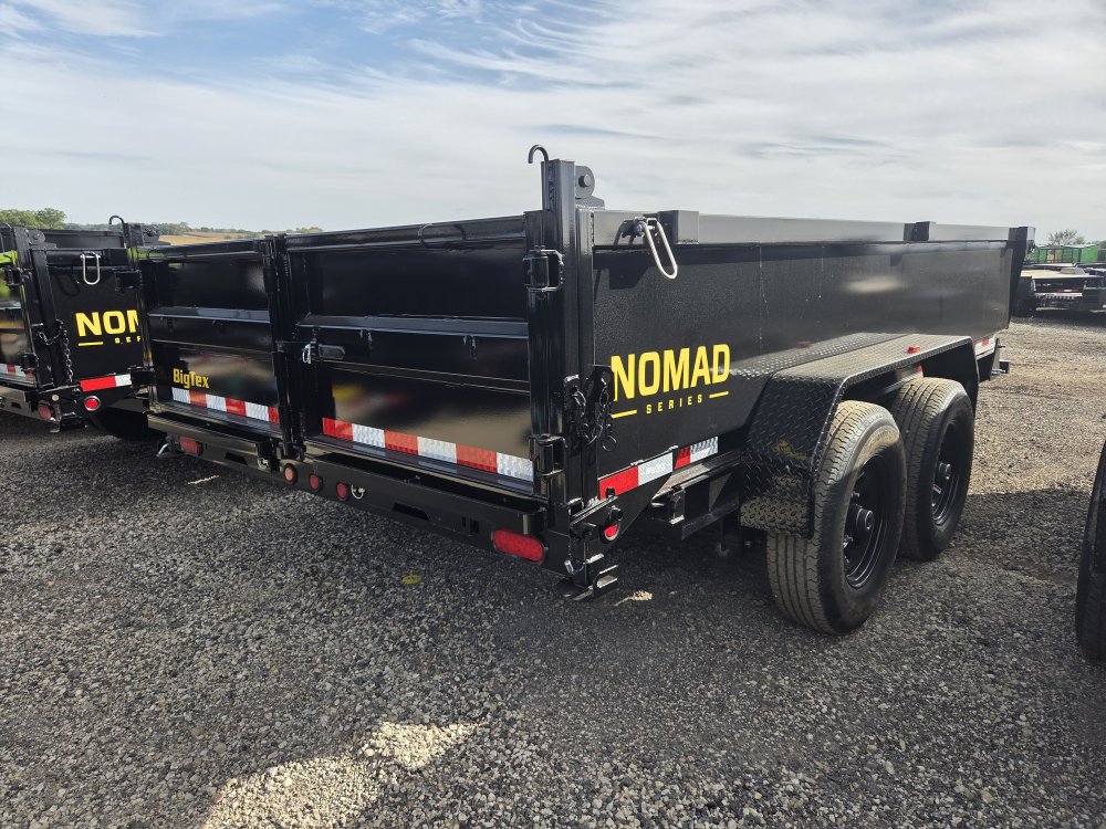 7'x14' Big Tex Trailers Dump 14LX-14C2A 2'