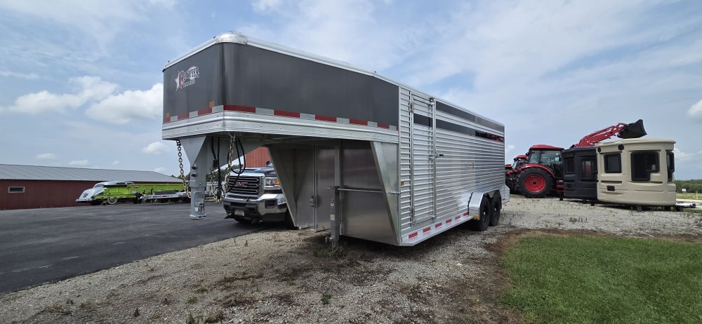 7'x20' Frontier Trailers Horse
