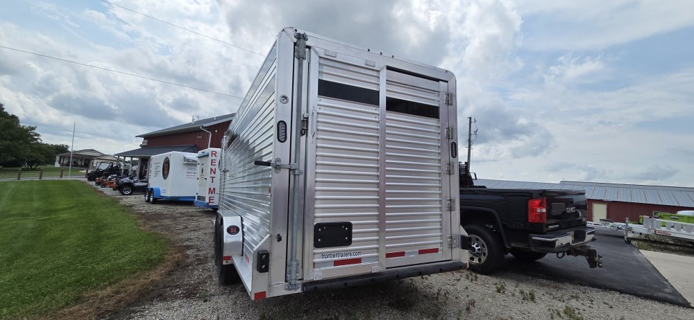 7'x20' Frontier Trailers Horse