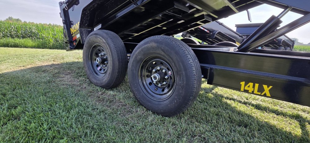 7'x14' Big Tex Trailers Dump 14LX-14 2'