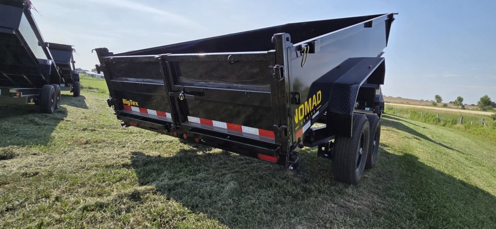7'x14' Big Tex Trailers Dump 14LX-14 2'