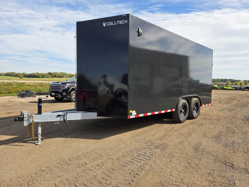 8.5'x16' CellTech Enclosed Cargo 85X16TA5 86"