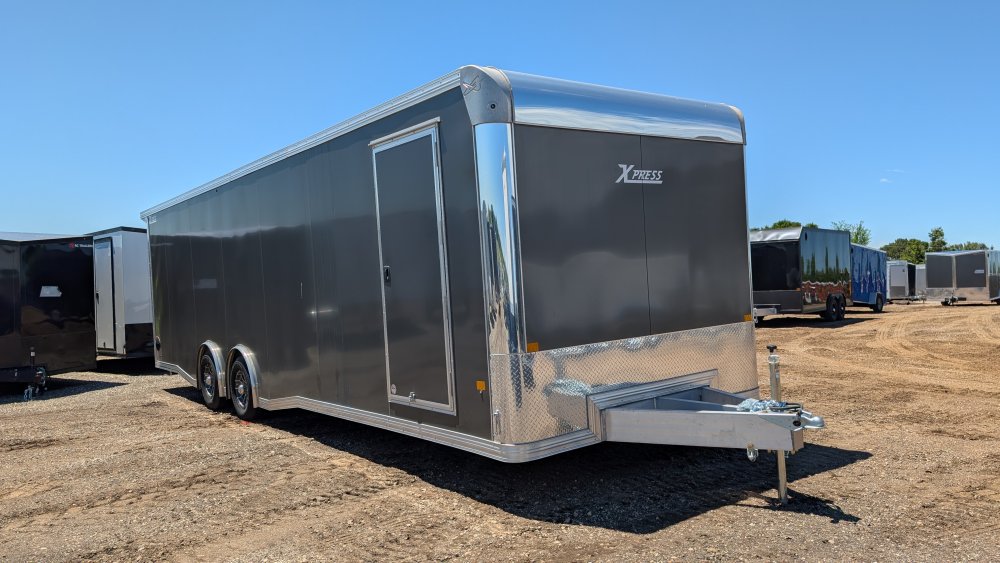 8.5'x28' Alcom Enclosed Cargo XPRESS8.5X28CH2-LMSD25 82"