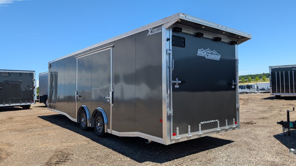 8.5'x28' Alcom Enclosed Cargo XPRESS8.5X28CH2-LMSD25 82"