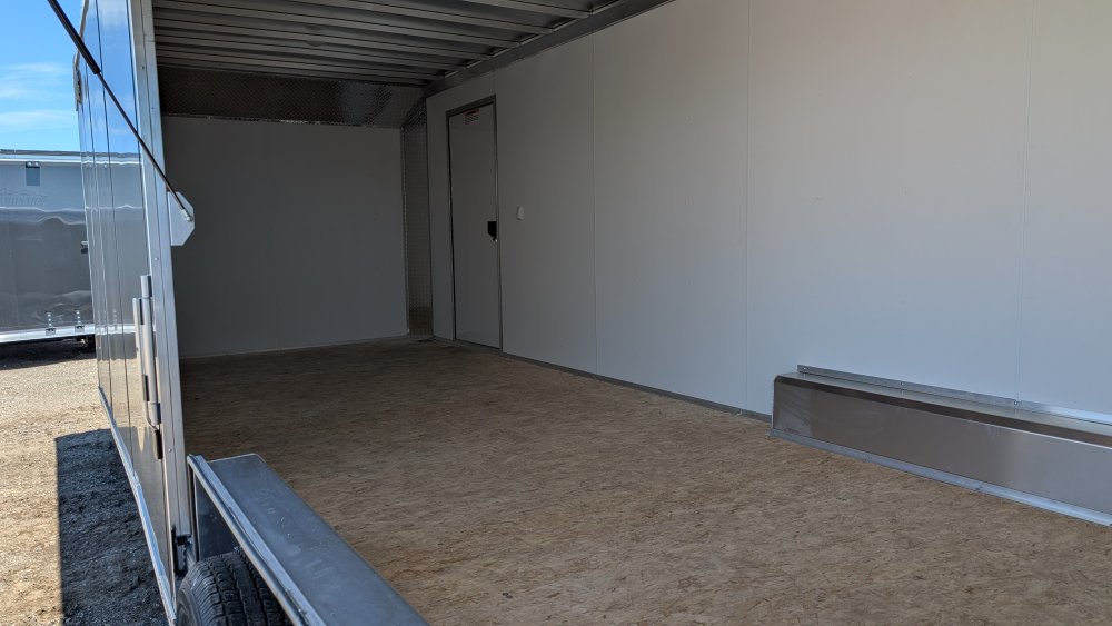 8.5'x28' Alcom Enclosed Cargo XPRESS8.5X28CH2-LMSD25 82"