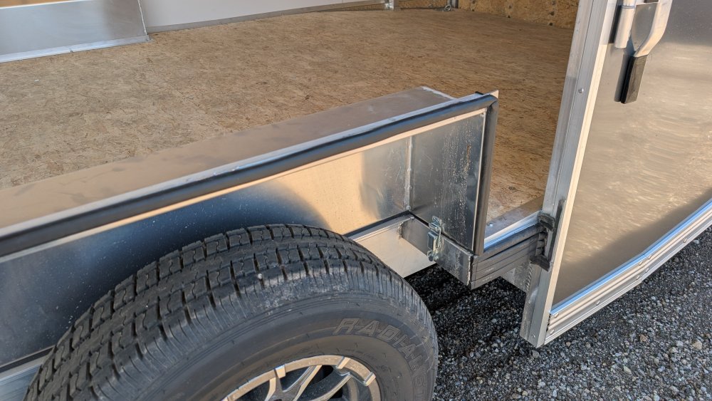 8.5'x28' Alcom Enclosed Cargo XPRESS8.5X28CH2-LMSD25 82"