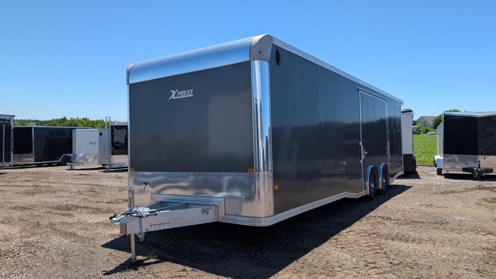 8.5'x28' Alcom Enclosed Cargo XPRESS8.5X28CH2-LMSD25 82"