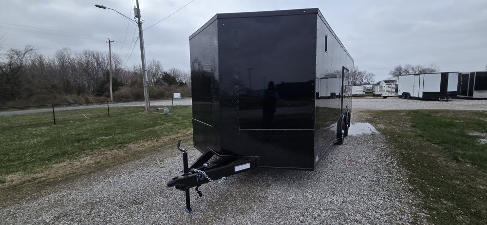 8' 6"x20' Rock Solid Cargo Enclosed Car Hauler