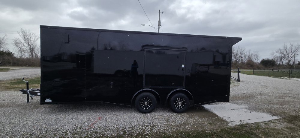 8' 6"x20' Rock Solid Cargo Enclosed Car Hauler