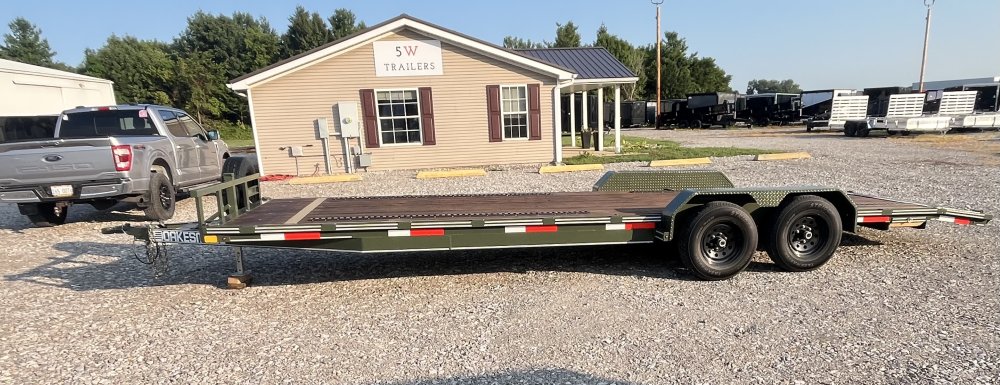 8.5'x24' Oakes made LLC Carhauler