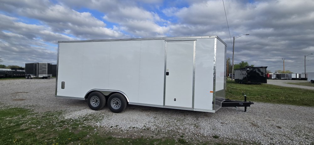 8' 6"x20' Rock Solid Cargo Enclosed Car Hauler