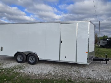 8' 6"x20' Rock Solid Cargo Enclosed Car Hauler