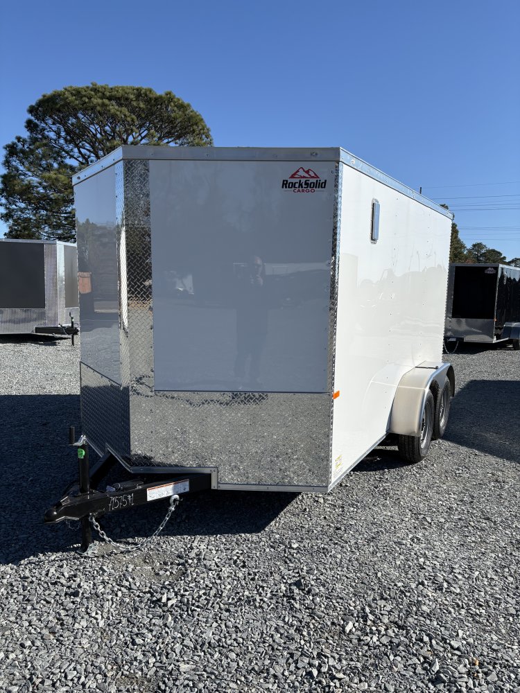 7'x12' Rock Solid Cargo Enclosed Cargo