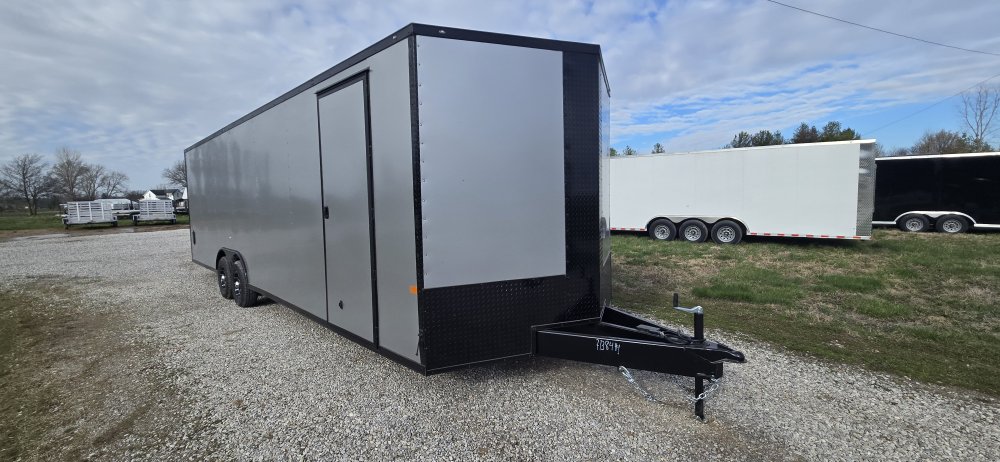8' 6"x28' Rock Solid Cargo Enclosed Car Hauler