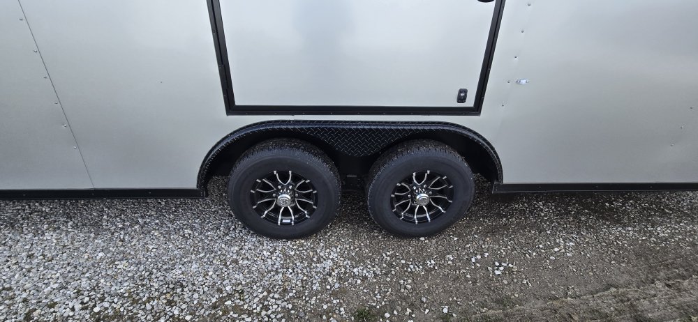 8' 6"x28' Rock Solid Cargo Enclosed Car Hauler