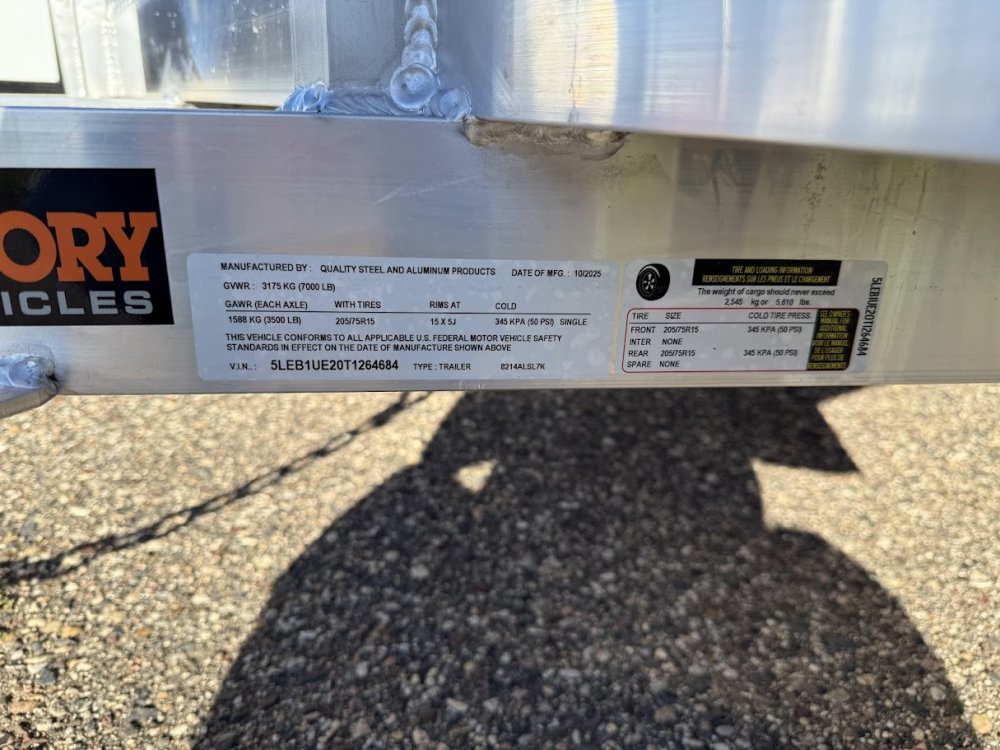 82"x14' Quality Steel & Aluminum Utility