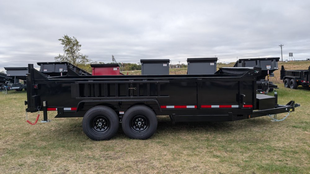 83"x16' Quality Steel & Aluminum Dump