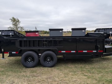 83"x16' Quality Steel & Aluminum Dump