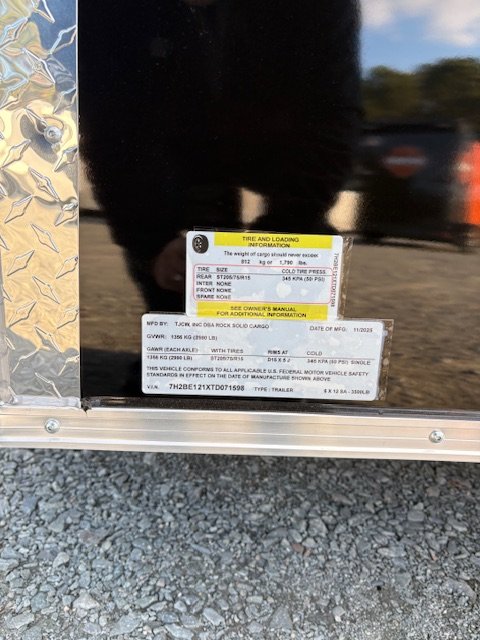 6'x12' Rock Solid Cargo Enclosed Cargo