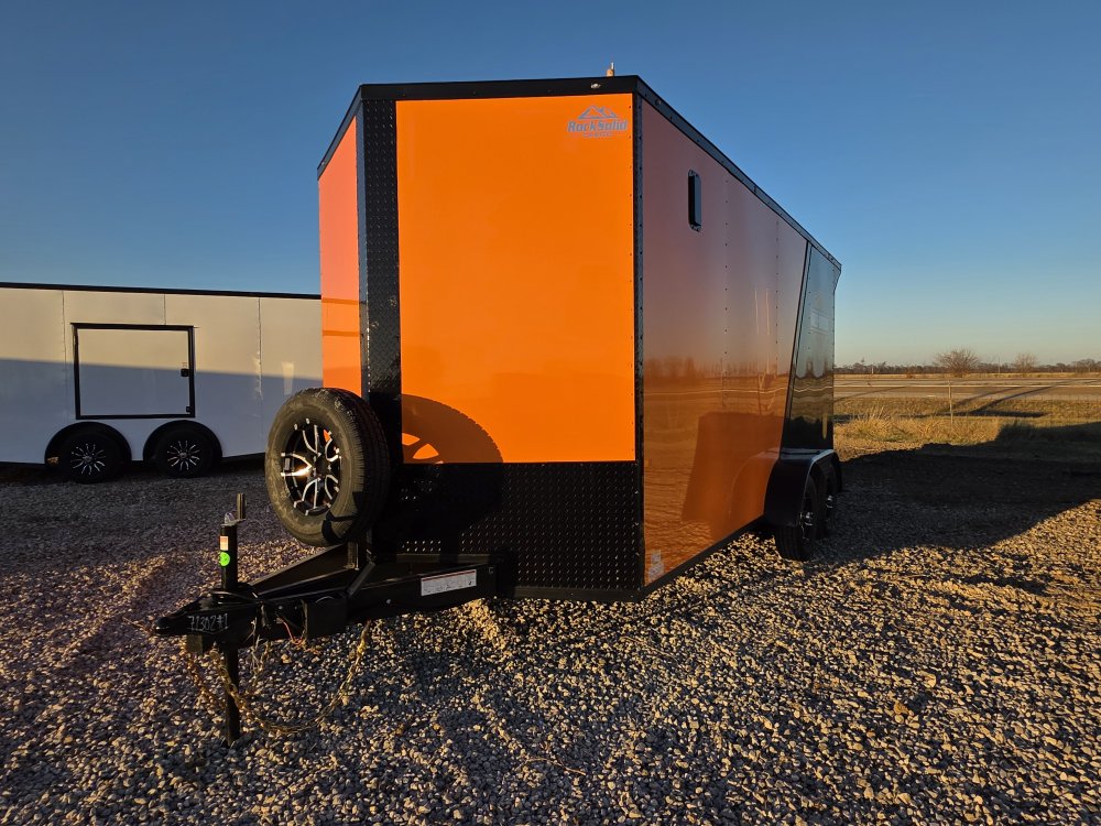 7'x16' Rock Solid Cargo Enclosed Cargo