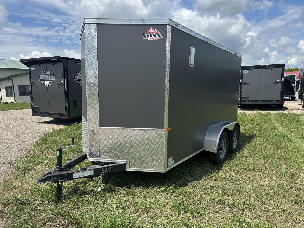 6'x12' Rock Solid Cargo Enclosed Cargo