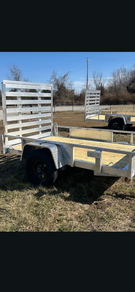 62"x8' Quality Steel & Aluminum Utility