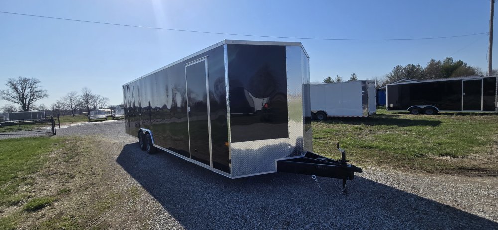 8' 6"x28' Rock Solid Cargo Enclosed Car Hauler
