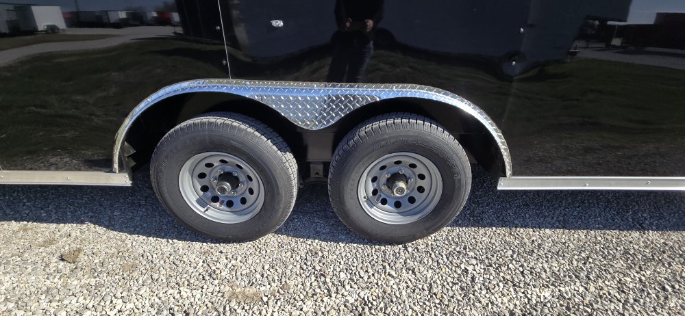 8' 6"x28' Rock Solid Cargo Enclosed Car Hauler