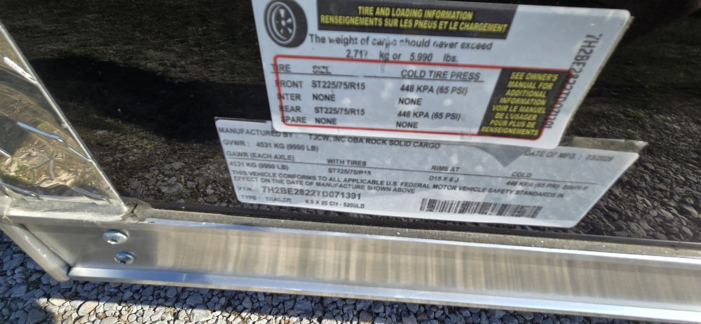 8' 6"x28' Rock Solid Cargo Enclosed Car Hauler