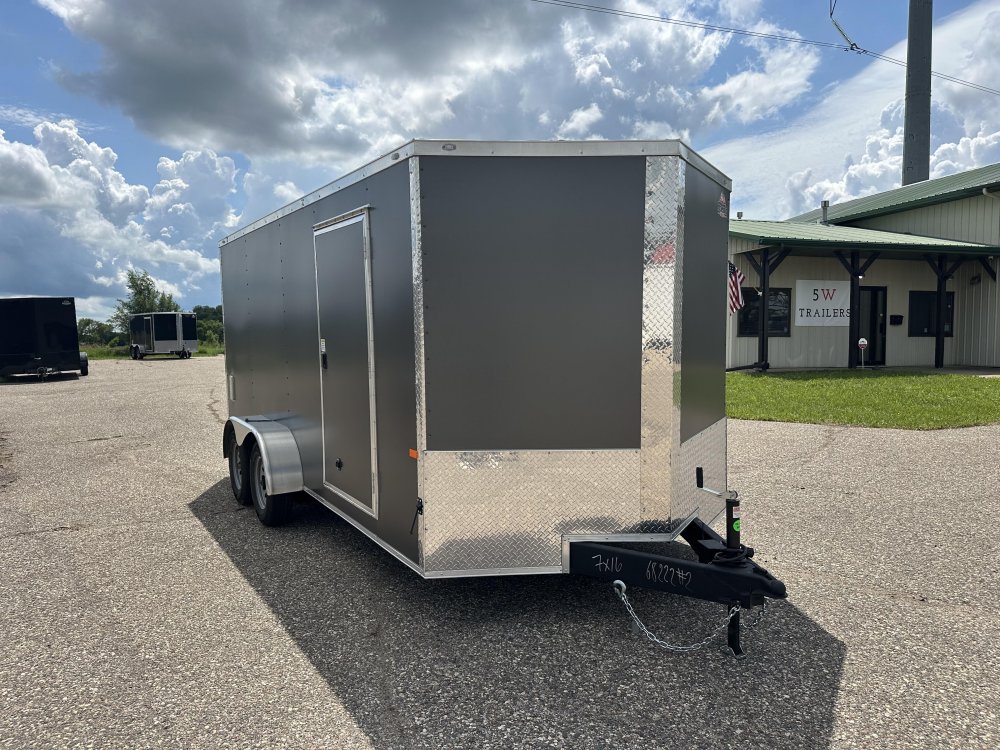 7'x16' Rock Solid Cargo Enclosed Cargo