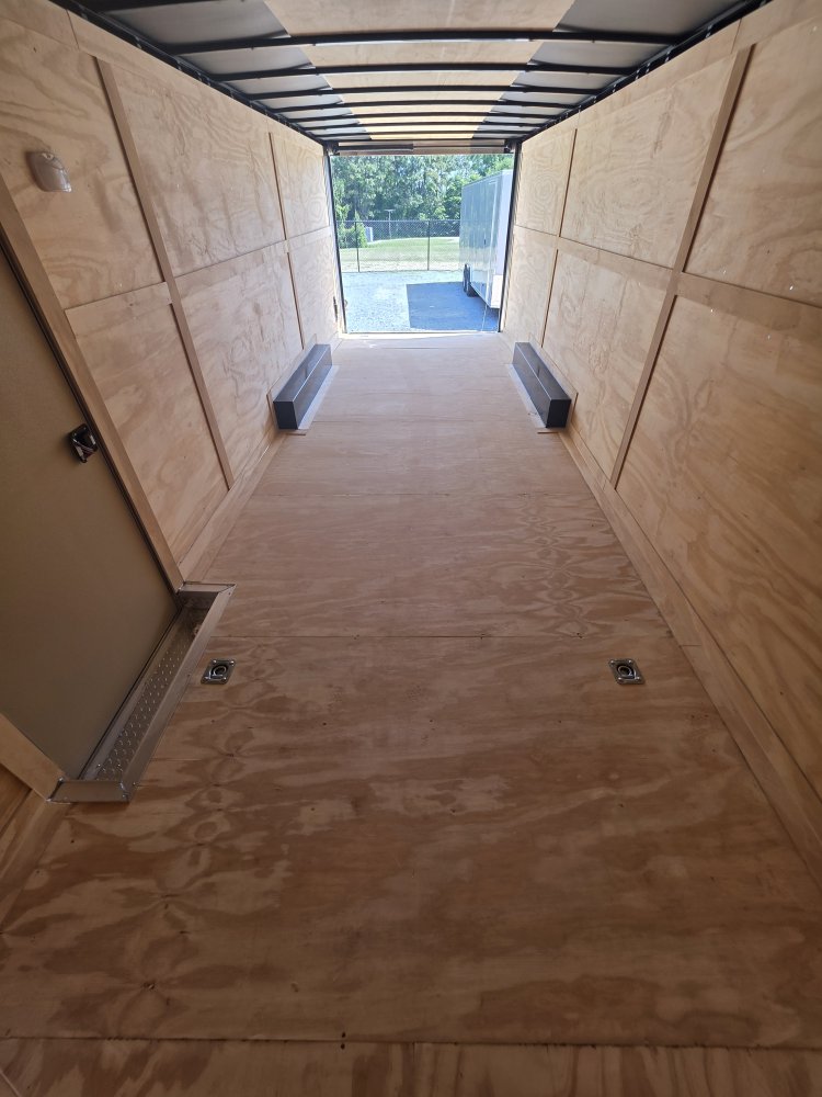 8' 6"x24' Rock Solid Cargo Enclosed Car Hauler