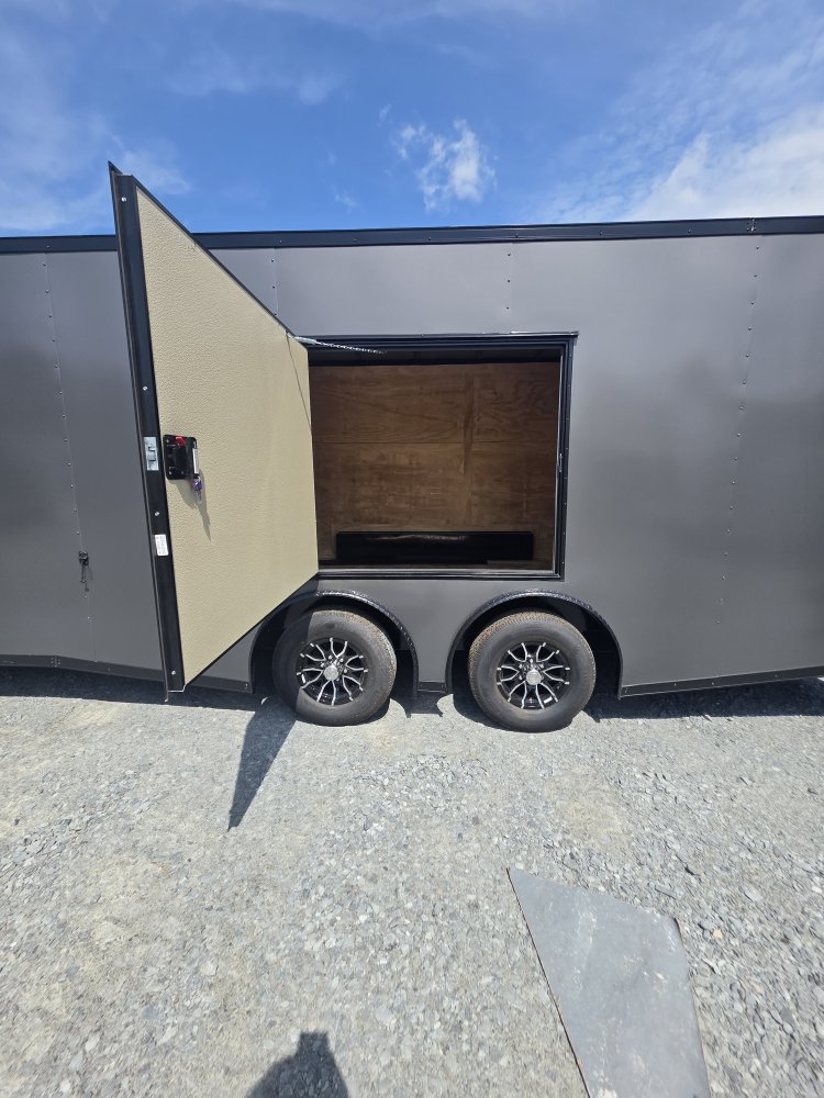 8' 6"x24' Rock Solid Cargo Enclosed Car Hauler
