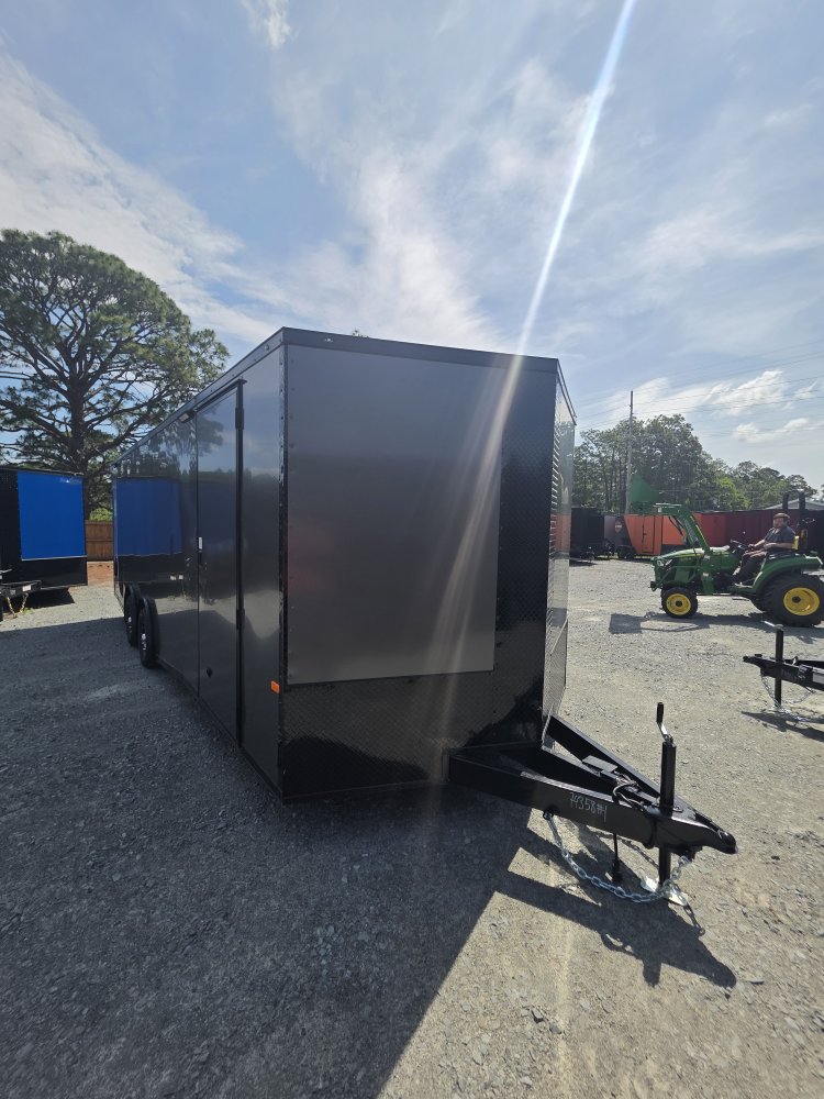 8' 6"x24' Rock Solid Cargo Enclosed Car Hauler