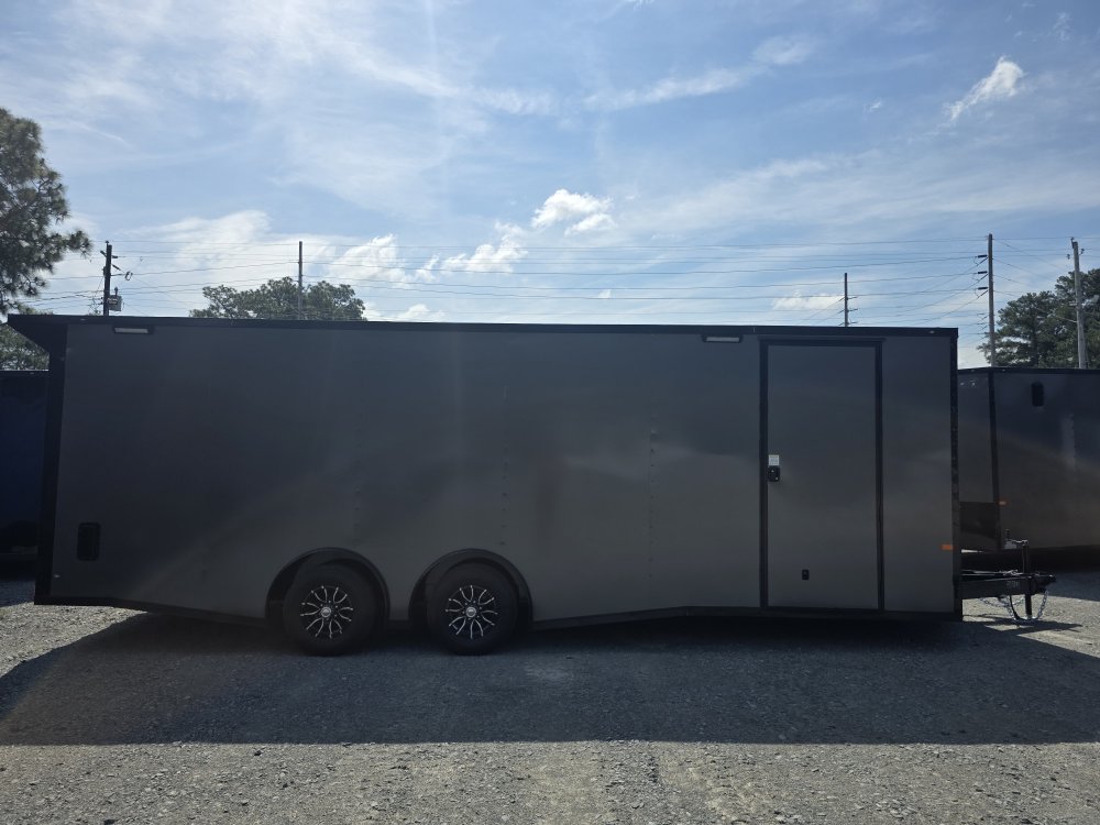 8' 6"x24' Rock Solid Cargo Enclosed Car Hauler