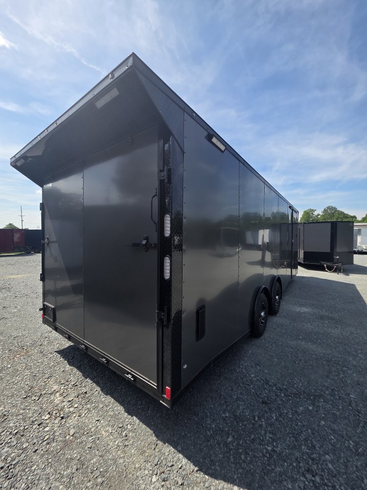 8' 6"x24' Rock Solid Cargo Enclosed Car Hauler