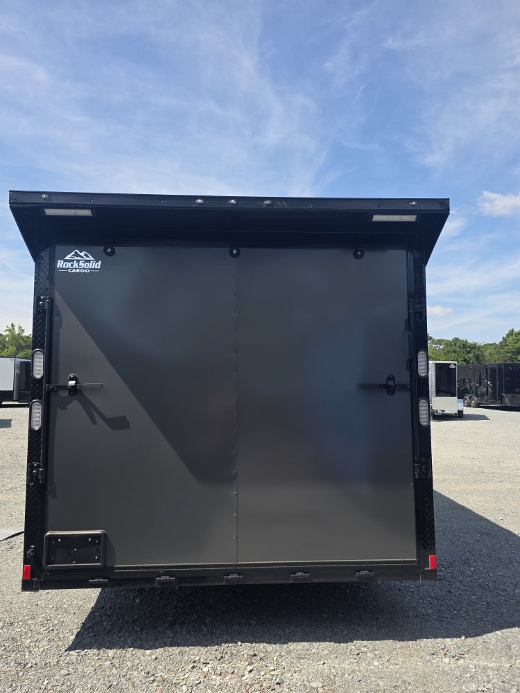 8' 6"x24' Rock Solid Cargo Enclosed Car Hauler