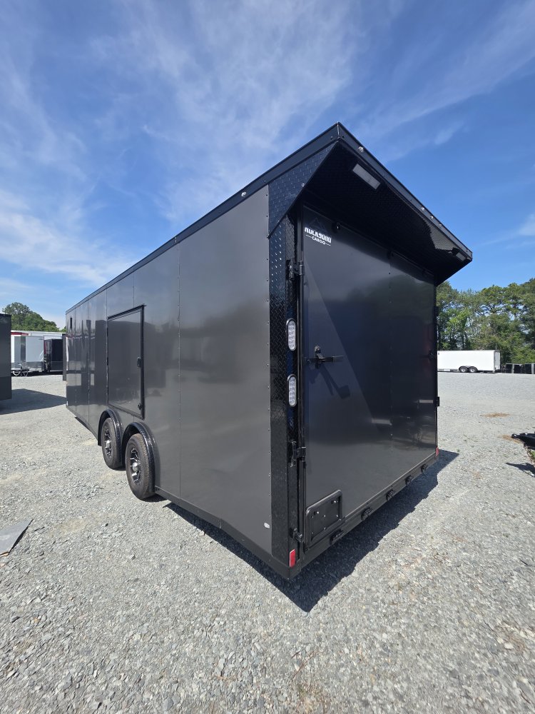 8' 6"x24' Rock Solid Cargo Enclosed Car Hauler
