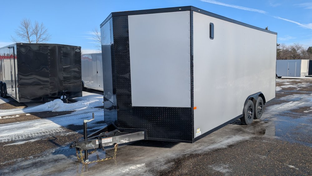 8.5'x18' Rock Solid Cargo Enclosed Car Hauler