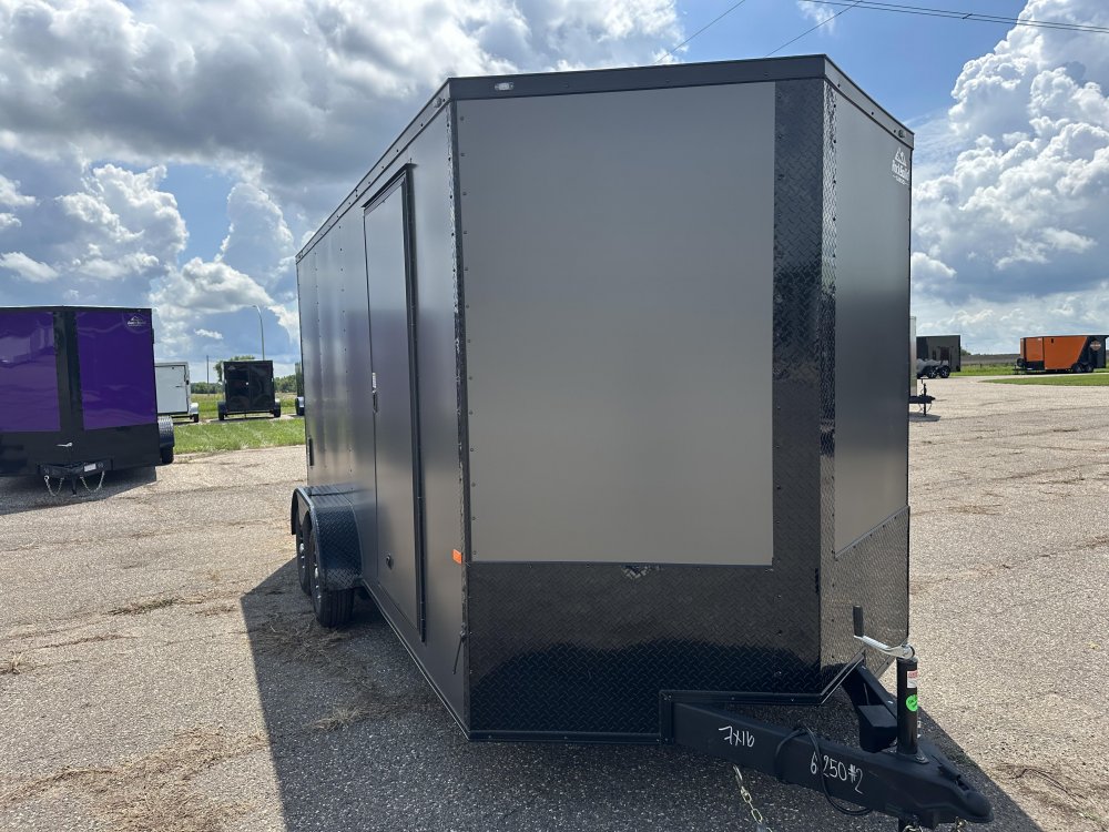 7'x16' Rock Solid Cargo Enclosed Cargo