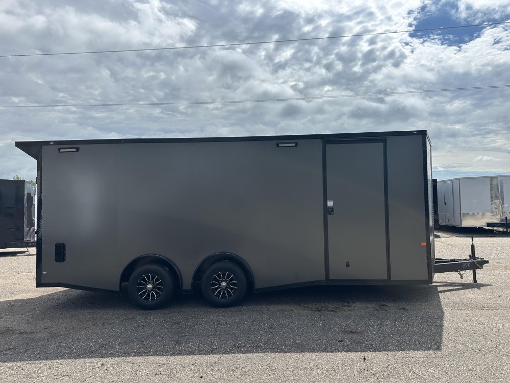 8.5'x20' Rock Solid Cargo Enclosed Car Hauler