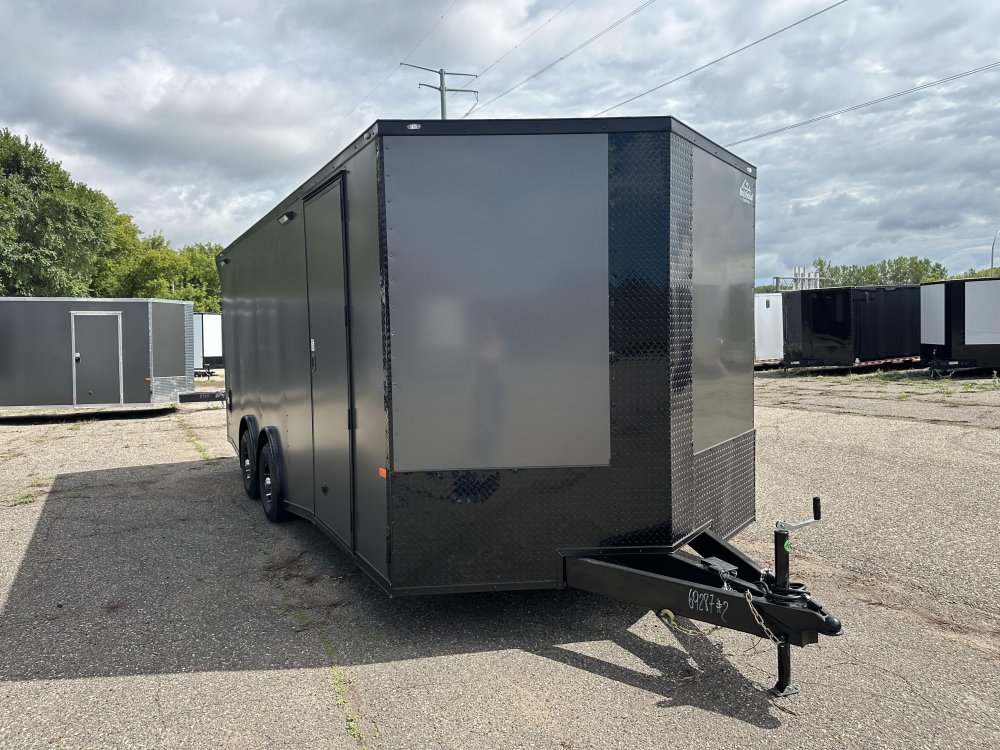 8.5'x20' Rock Solid Cargo Enclosed Car Hauler